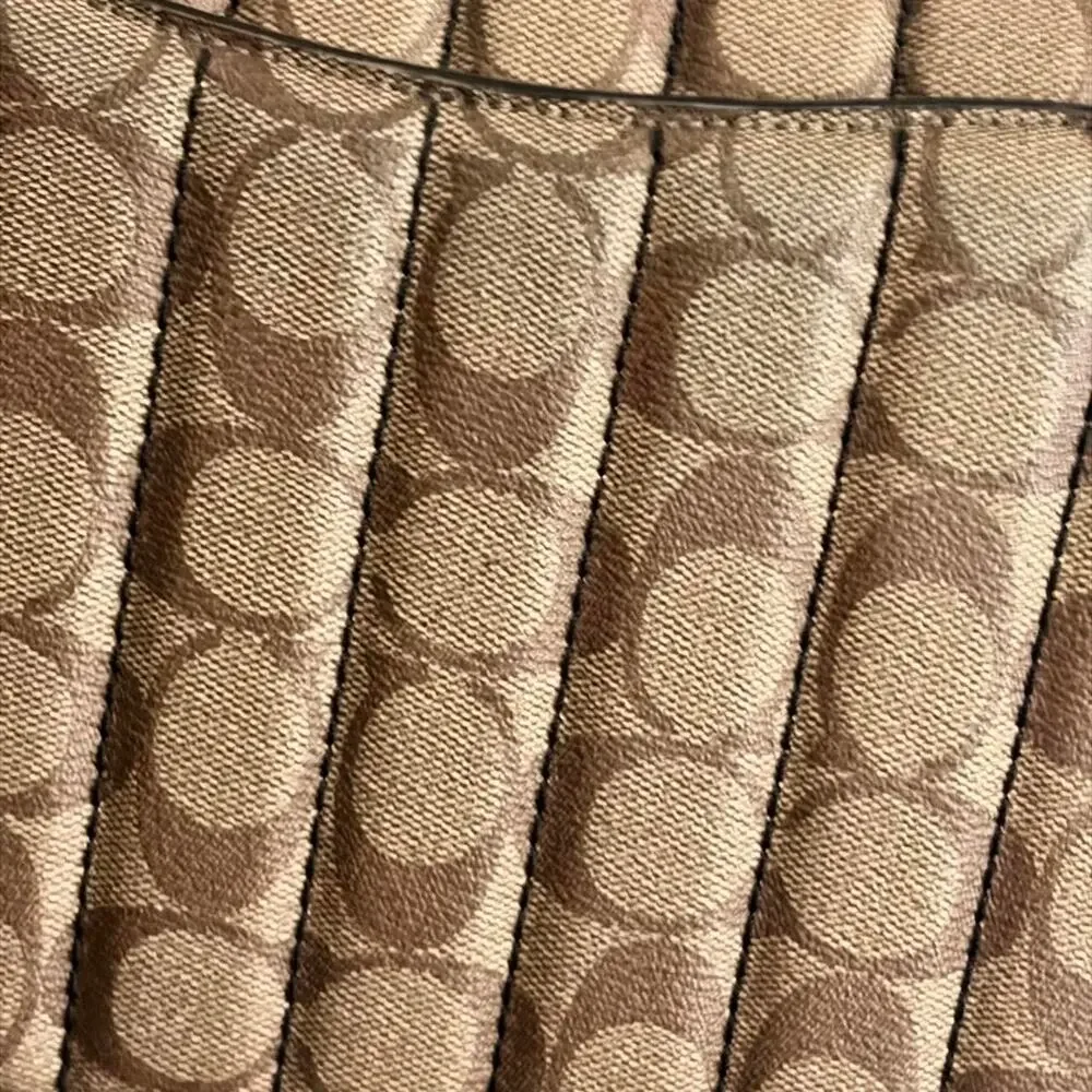 Coach marlie top handle brown